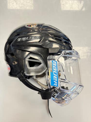 Used Bauer REACT 95 Helmet Cage Combo Black SM 11860-S000303914