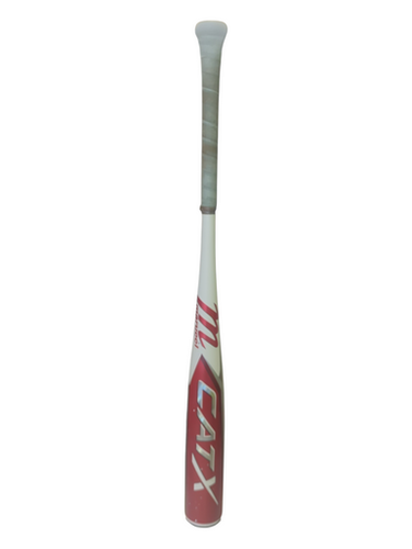 Used Marucci CAT X MSBCX5 BB/SB Senior League Bat White And Red 32" 11862-S000092423