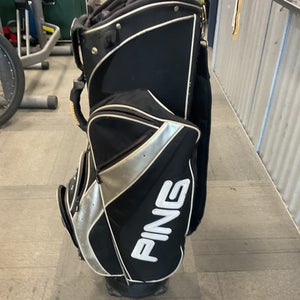 Used Ping OUTLANDER Mens Cart Bag Black 11614-S000229837
