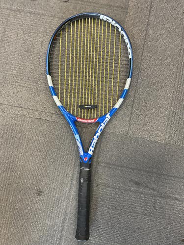 Used Babolat PUREDRIVE + Adult Tennis Racquet Royal Blue 4 5/8" 11614-S000229831