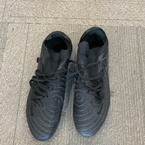 Used Nike PHANTOM GX II ELITE Soccer Cleats Black Senior 11 11614-S000229817