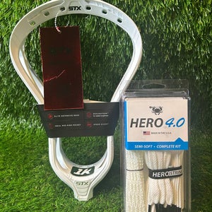 STX Unstrung Hammer 1K Head Includes HERO 4.0 SEMI-SOFT COMPLETE KIT *VALUED PACK $145* (NEW)