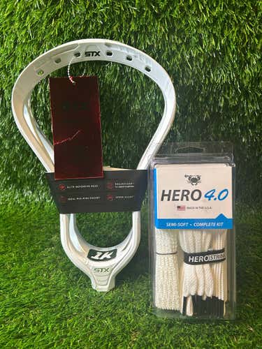 STX Unstrung Hammer 1K Head Includes HERO 4.0 SEMI-SOFT COMPLETE KIT (New)