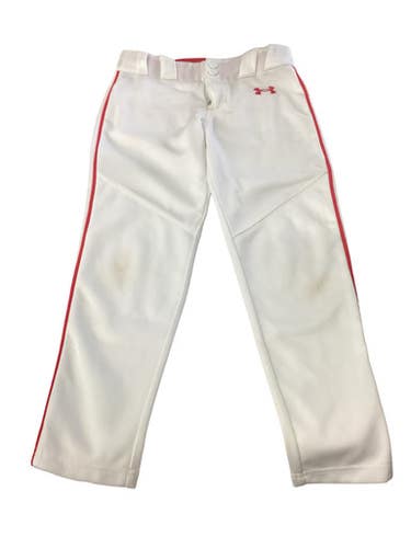 Used Under Armour BASEBALL PANTS BB/SB Pant Boys White SM 11760-S000087081