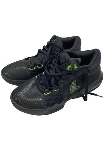 Used Nike Basketball Shoes M Black And Yellow Senior 10 11347-S000262852