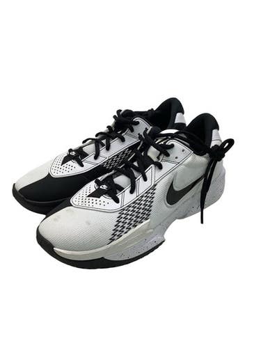 Used Nike Basketball Shoes M Black And White Senior 10 11347-S000262850