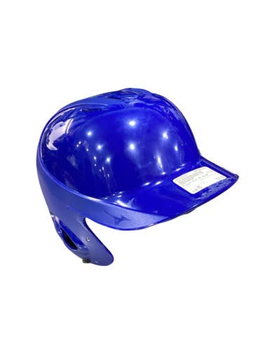 Used Mizuno BLUE BB HELMET Batting Helmet No Mask Royal Blue MD 11347-S000262837