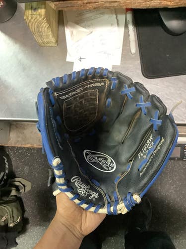 Used Rawlings PL105RW BB/SB Glove RH Throw Navy Blue 10 1/2" 10743-S000477842