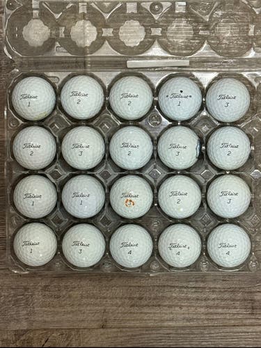 20 Titleist AVX Golf Balls - 5A MINT CONDITION ONLY