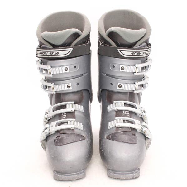 Salomon Performa Pulse Gray Downhill Ski Boots Men\'s Size Mondo 28.5 Salomon Performa 669 Ski Boots - Size 10.5 / Mondo 28.5 Used  main image 2