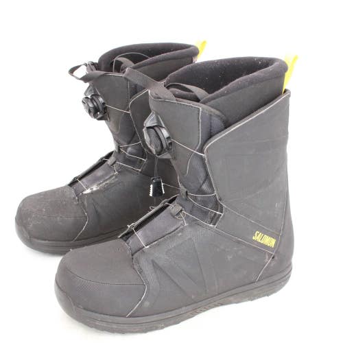Salomon Faction RTL BOA Snowboard Boots - Size 13.5 / Mondo 31.5 Used