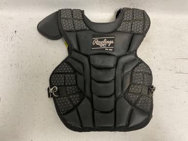 Used Rawlings CPMCN-REVA Catchers Chest Protector Black Intermed 11855-S000198502
