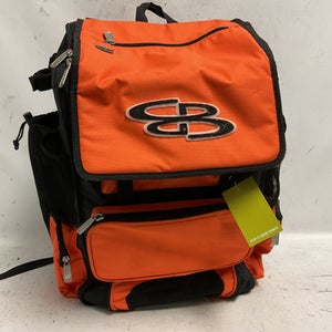 Used BoomBah SUPERPACK BB/SB Player Backpack Black And Orange 11855-S000198568