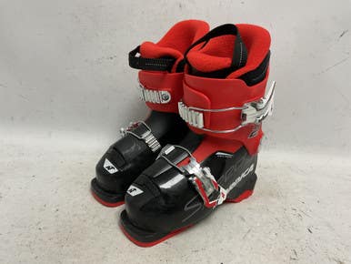 Used Nordica SPEED MACHINE J2 Boys DH Ski Boot Red 180 MP - Y11 11855-S000198547