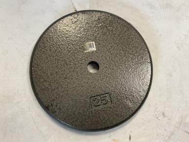 Used Standard Plate Grey 25 lb 11855-S000198513