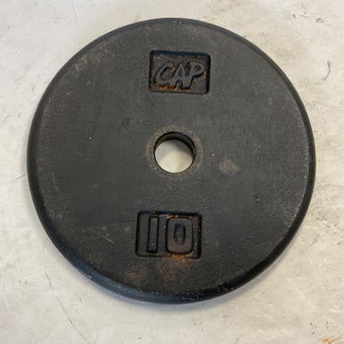 Used Standard Plate Black 10 lb 11855-S000198514