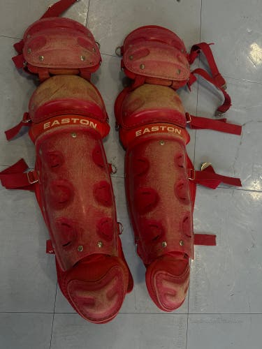 Intermediate Easton Catcher's Leg Guards (Used)