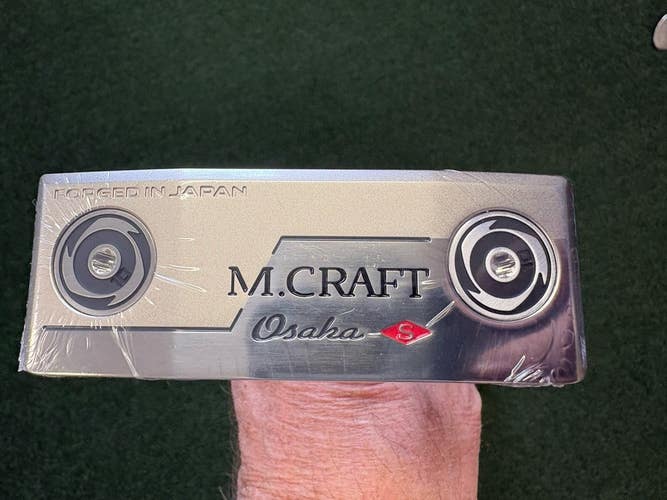 New 2026 Mizuno M Craft Osaka S Milled Wide Blade Putter 35