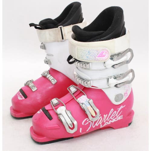 Lange Starlet 60 Juniors Ski Boots - Size 2.5 / Mondo 20.5 Used