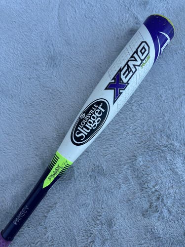 Purple 2015 Louisville Slugger Xeno Alloy Bat (-12.5) Alloy 12.5 oz 25" (Used)