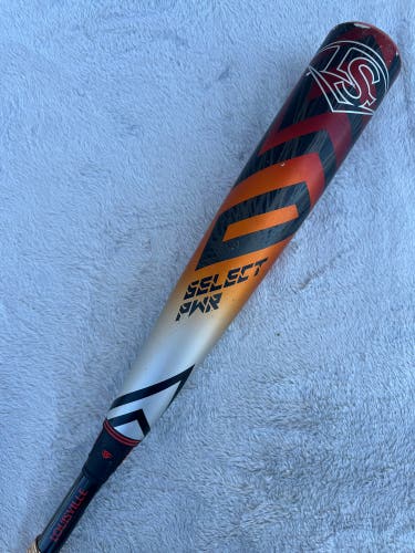 2023 Louisville Slugger Select PWR Hybrid Bat USABat Certified (-8) Hybrid 22 oz 30" (Used)