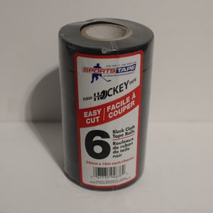 Sportstape 6 PACK BLACK