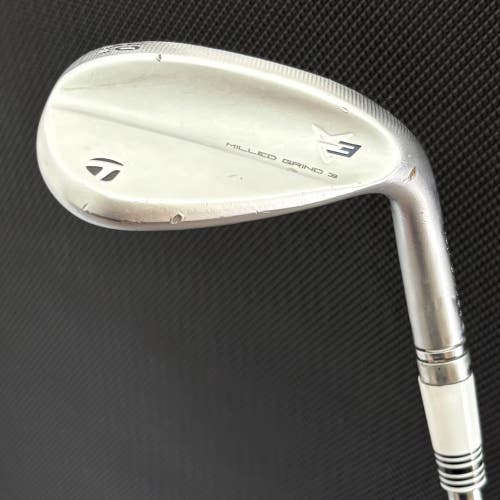 TAYLORMADE MILLED GRIND 3 RAW CHROME WEDGE (60 DEGREE)