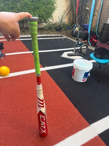 2023 Marucci CATX Connect Hybrid BBCOR Certified Bat (-3) 30 oz 33" (Used)