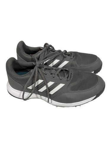 Used Adidas Mens Golf Shoes Grey Senior 9 11847-S000032531
