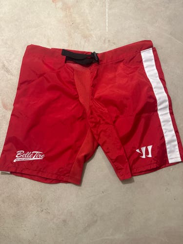 Team Issued Belle Tire Red Medium Warrior Pant Shell (New)