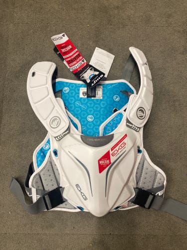Large Adult Maverik MAX EKG Shoulder Pads (New)