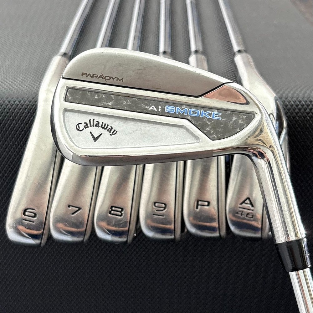 Set De Fers Callaway Paradym Ai Smoke HL 5-PW,AW,GW - Graphite Senior, Occasion