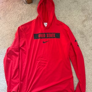 Red Men's XL Nike Sweatshirt (Used)