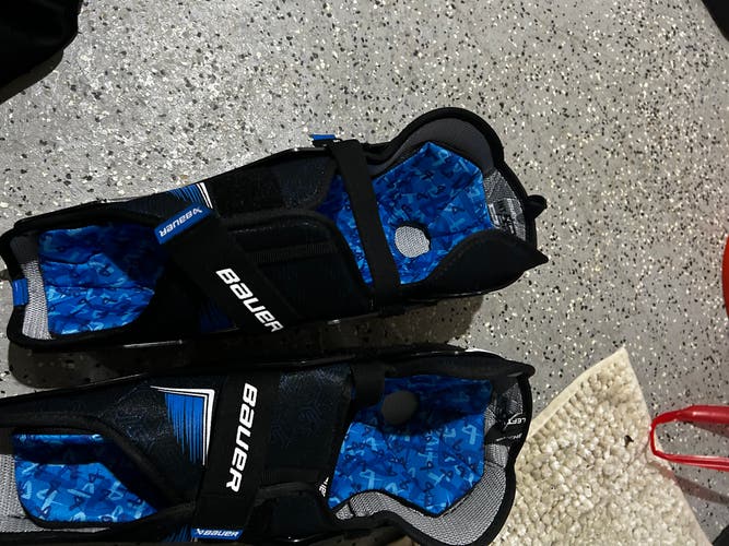 Senior Bauer X 13" Shin Pads (Used)