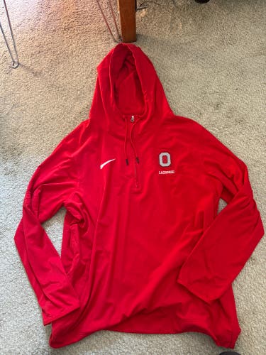Red Men's XL Nike Sweatshirt (Used)