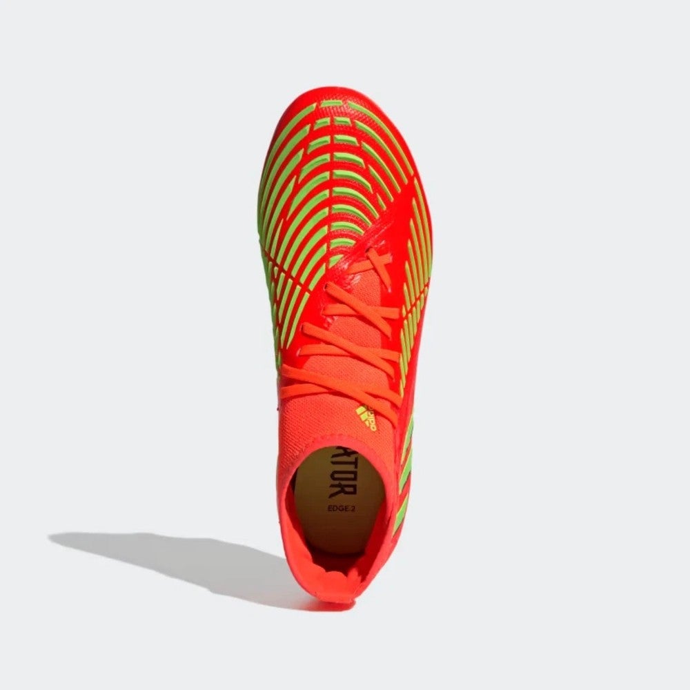Adidas Predator Edge.2 GW1009 Men\'s 8 Red Green Firm Ground Soccer Cleats DDK649 Adidas Predator Edge.2 GW1009 Men main image 2