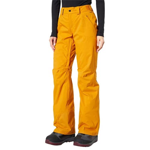 The North Face Freedom Snow Pants Women's 2XL Yellow Insulated Ski Outdoor DAB46