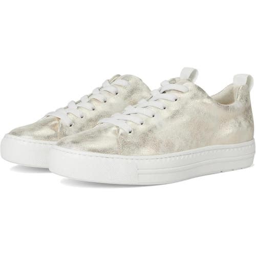 Paul Green Ajay Sport Sneakers Womens 6.5 Mineral Leather Lifestyle Shoes DDK646