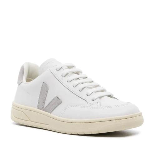 Veja V-12 XD0203484A Sneaker Women's US 10 White Leather Lifestyle Shoes DDK666