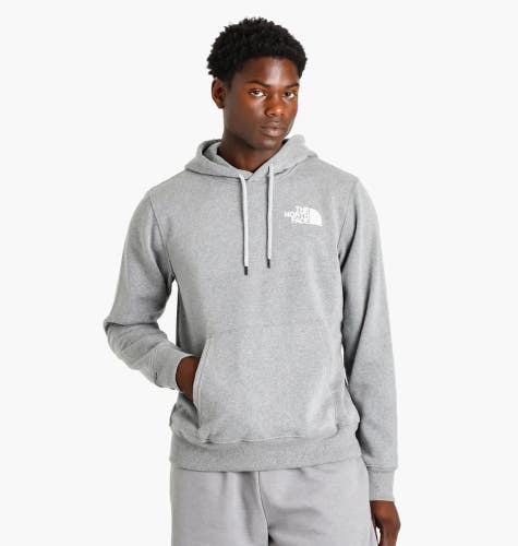The North Face Box NSE NF0A7UNSGVD Hoodie Mens Small Gray Heather Pullover DAB38