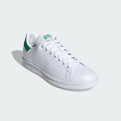 Adidas Stan Smith Q47226 Sneaker Womens US 10 White Green Lifestyle Shoes DDK654