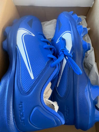 Blue Kid's 5.5Y (Big Kids / Youth) Youth Nike Force Zoom Trout 8 Pro Low Top Molded Cleats (New)
