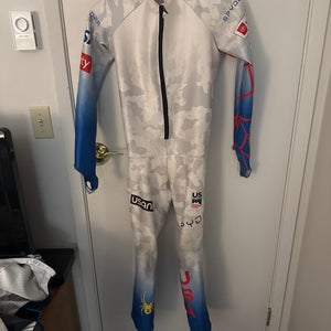 Unisex Medium Spyder U.S. Ski Team Ski Suit (Used) FIS Legal
