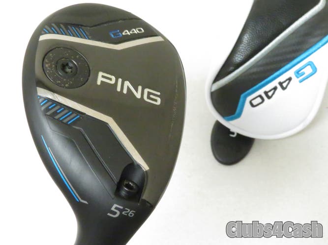 PING G440 Hybrid 26 5H TOUR 2.0 Chrome 85 X Flex +Cover ... MINT