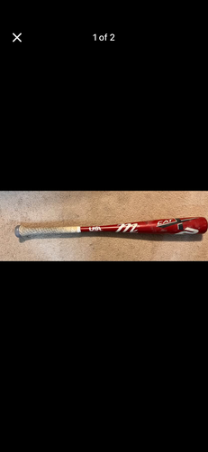 Marucci CATX2 Alloy USABat Certified Bat (-10) 17 oz 28" (Used)