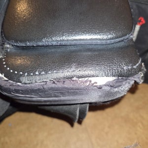 Used True 12.2 Black Senior 34" +2 Goalie Leg Pads