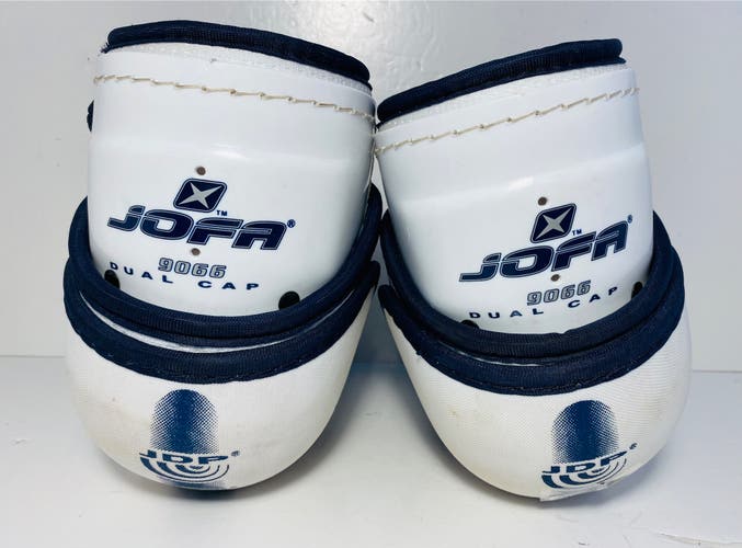 JOFA 9066 Dual Cap Hockey Elbow Pads JDP ASD Size 6 Large NHL Center Ice
