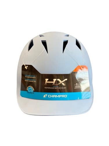 Used Champro HX Batting Helmet No Mask Sky Blue MD  10299-S000306185