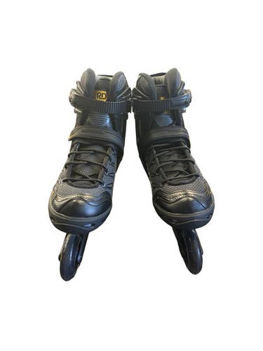 Used Roller Derby AVS  Fitness Skates Black Senior 12 10299-S000306167