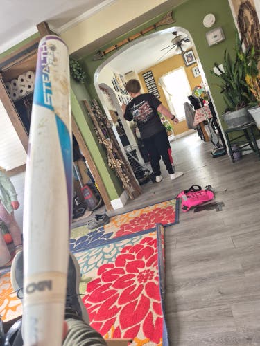 Easton Stealth Composite Bat (-10) 22 oz 32" (Used)